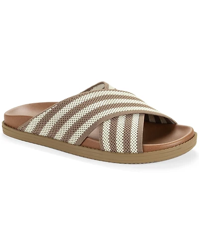 Style & Co Women's Roryy Knit X-Band Footbed Sandals, Macy's Exclusive