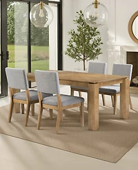 Selby 5-Pc. Dinning Set (1 Dining Table + 4 Chairs)