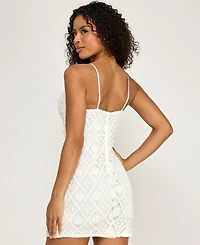 Seni & Cade Juniors' V-Neck Sleeveless Dress