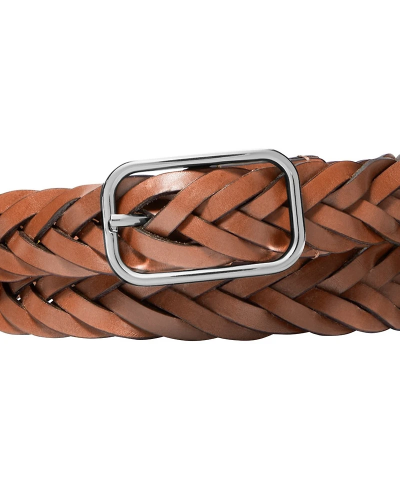 Michael Kors Men's Oval Harness Braided Belt