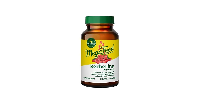 MegaFood Berberine Phytosome ,60 Capsules