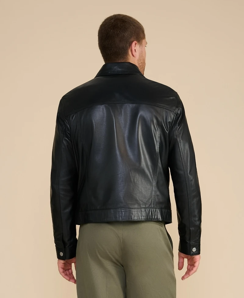 Furniq Uk Men's Leather Jacket