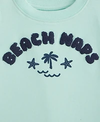 First Impressions Baby Boys' 0M-24M Beach Naps Cotton Sunsuit, Macy's Exclusive