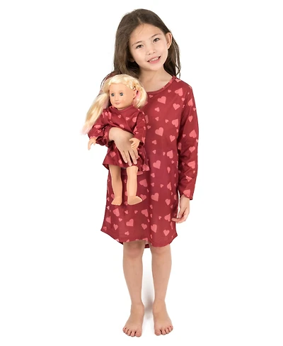 Leveret Girls 4-14 Matching Doll Nightgown