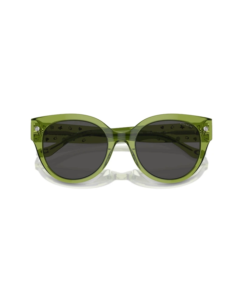 Coach Women's Round Sunglasses, CR612 HC8393U