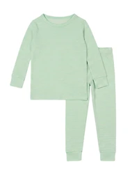 Motette Toddler Boys Pear Stripe Pajama Set