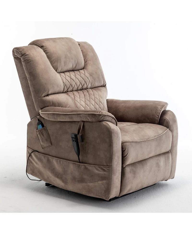 Clihome Lounge chair lift chair relaxes sofa chair sitting room furniture sitting room power supply elderly electric lounge chair