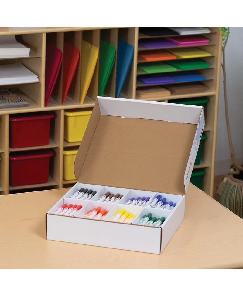 Kaplan Early Learning Broad Tip Marker Class Pack 200 Per Box