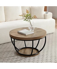 Rainsken Round Coffee Table