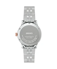 Seiko Women's Silver Stainless Steel Bracelet Watch, 34mm