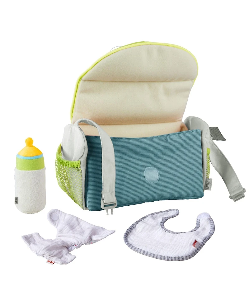 Haba Doll Diaper Bag Summer Meadow
