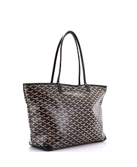 Pre-Owned Goyard Mm Artois Tote Coated Canvas