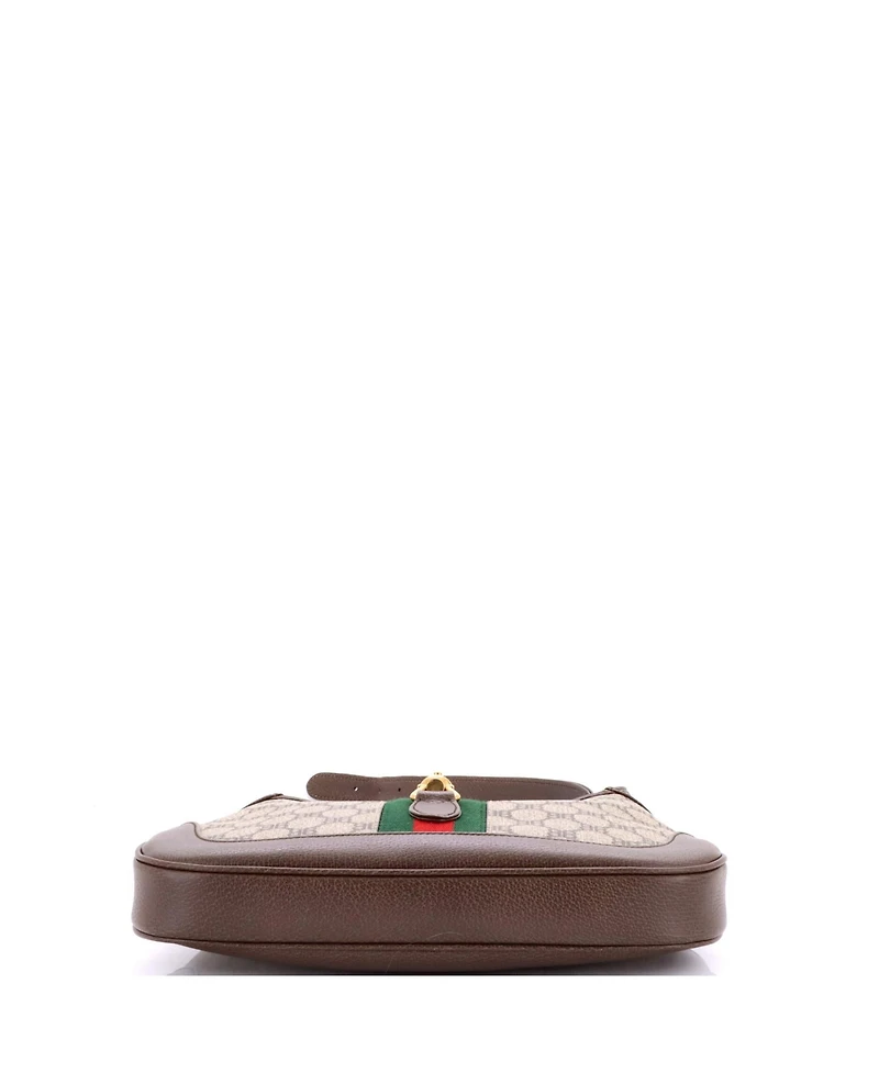 Pre-Owned Balenciaga Small x Gucci The Hacker Project Jackie 1961 Hobo Bb Coated Canvas