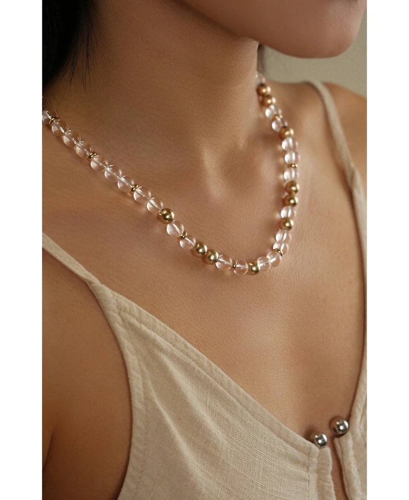 Retro Chic Eden Seed Dew Necklace