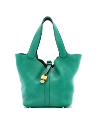 Pre-Owned HERMES Mm Picotin Lock Bag Clemence