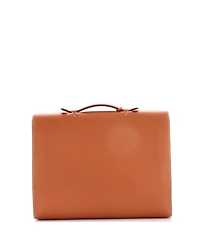 Pre-Owned HERMES Sac a Depeches Light 1-37 Briefcase Evercolor