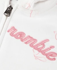 Abercrombie kids Girls' Full-Zip Printed Hoodie