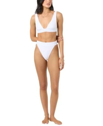 Oneill Shorebreak Rib Cancun Top High Rise Bikini Bottom