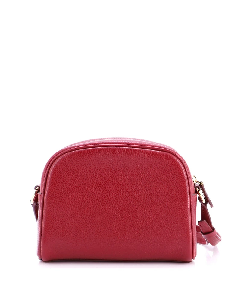 Pre-Owned Salvatore Ferragamo Mini Gancio Camera Bag Leather