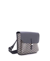 Pre-Owned Goyard Coursier Messenger Bag Coated Canvas and Leather