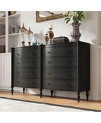 Homsee 63" 8-Drawer Bedroom Dresser , Modern Chest of Drawers