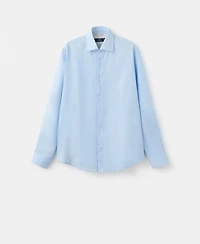 Mango Men's Linen Slim-Fit Shirt