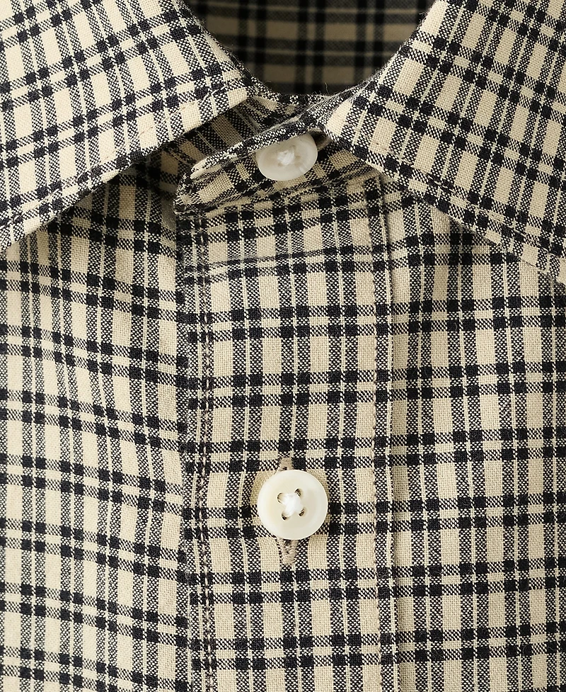 Mango Men's Regular-Fit Check Shirt