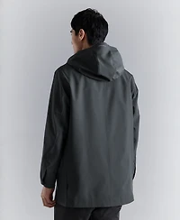 Mango Men's Pockets Water-Repellent Parka