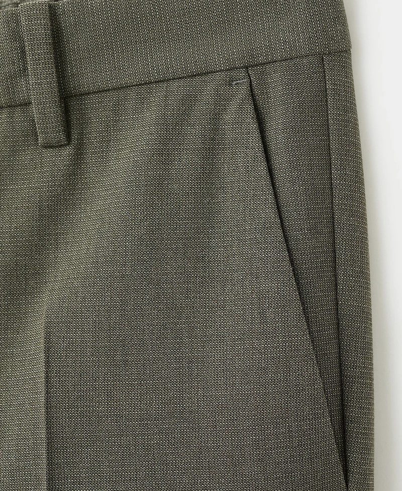 Mango Men's Slim-Fit Cropped Pants
