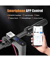 Ltmate Zachvo 500W Electric Scooter, 20MPH & 21-Mile Range, 8.5" Tire, Fast Folding, Dual Braking System, Led Display