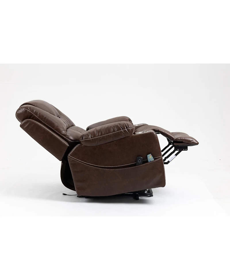 Clihome Lounge chair lift chair relax sofa chair sitting room furniture sitting room power supply elderly electric lounge chair