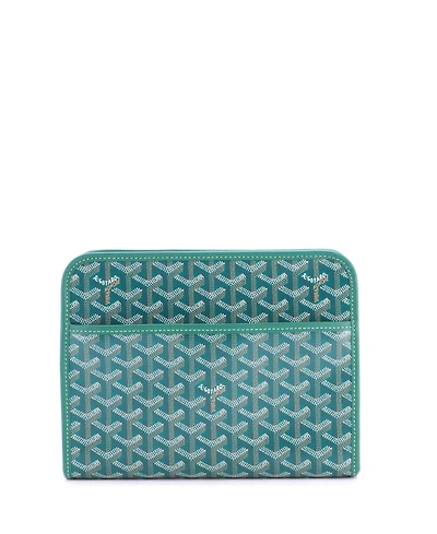 Pre-Owned Goyard Mm Jouvence Toiletry Pouch Coated Canvas
