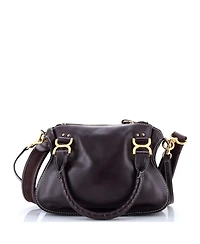 Pre-Owned Chloe Small Marcie Satchel Leather
