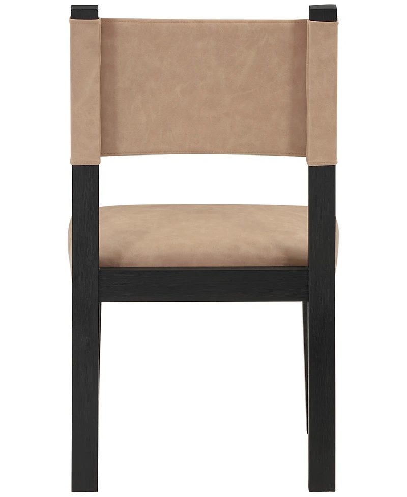 Macai 8-Pc. Faux Leather Side Chair Set