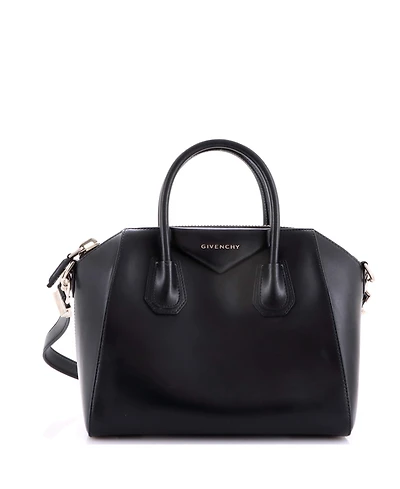 Pre-Owned Givenchy Small Antigona Bag Glazed Leather