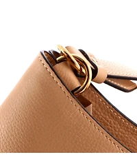 Pre-Owned Versace Small Virtus Hobo Leather