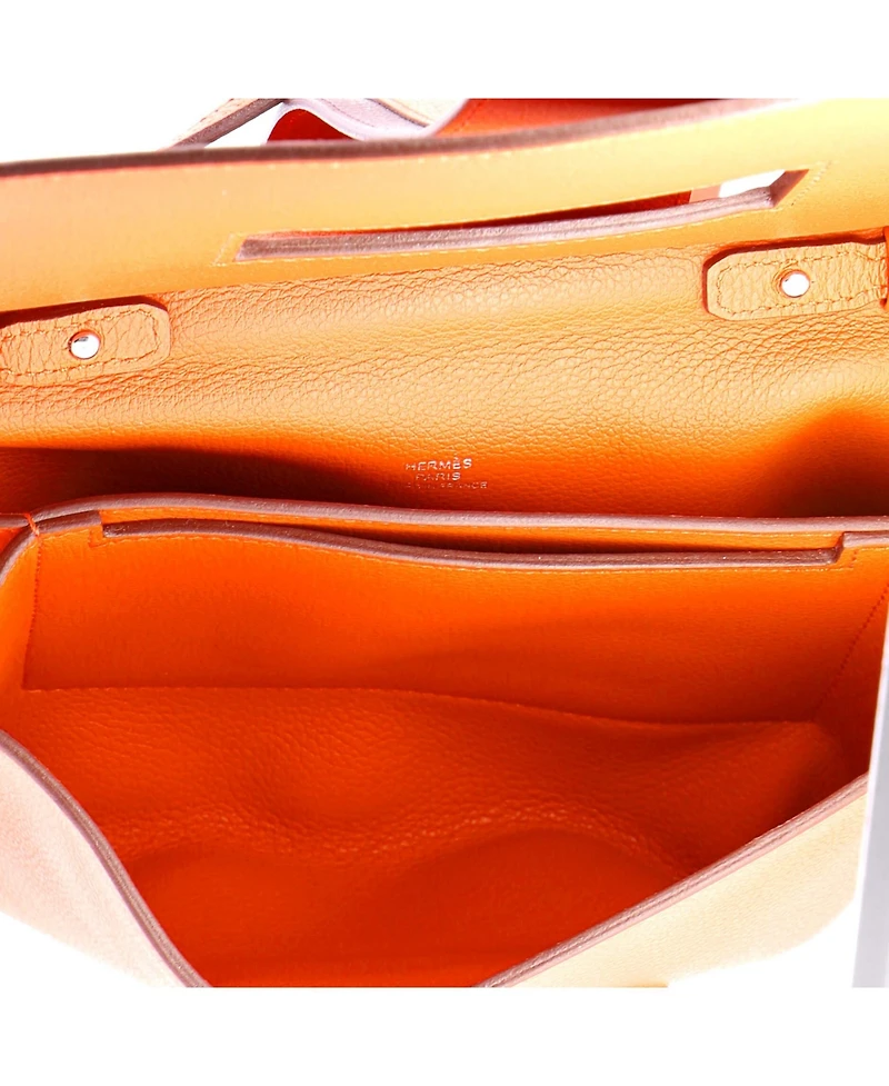 Pre-Owned HERMES H Passant Clutch Shoulder Bag Evercolor