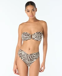 Vince Camuto Women's Bandeau Neck Swim Top