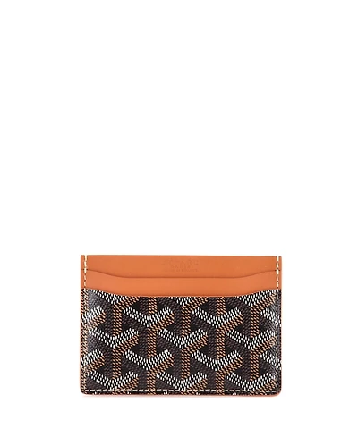 Pre-Owned Goyard Saint Sulpice Card Holder Coated Canvas