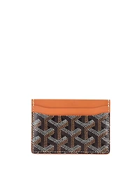 Pre-Owned Goyard Saint Sulpice Card Holder Coated Canvas