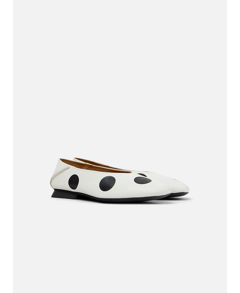 Camper Women's Casi Myra Twins Leather Ballerina