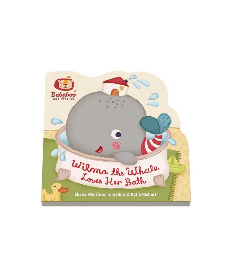 Bababoo and friends Wilma Whale Character Book & Plush Set
