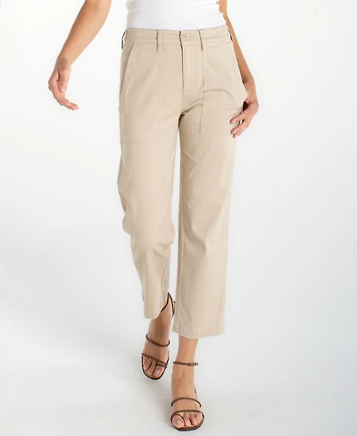 Liverpool Los Angeles Petite Utility Cropped Jeans