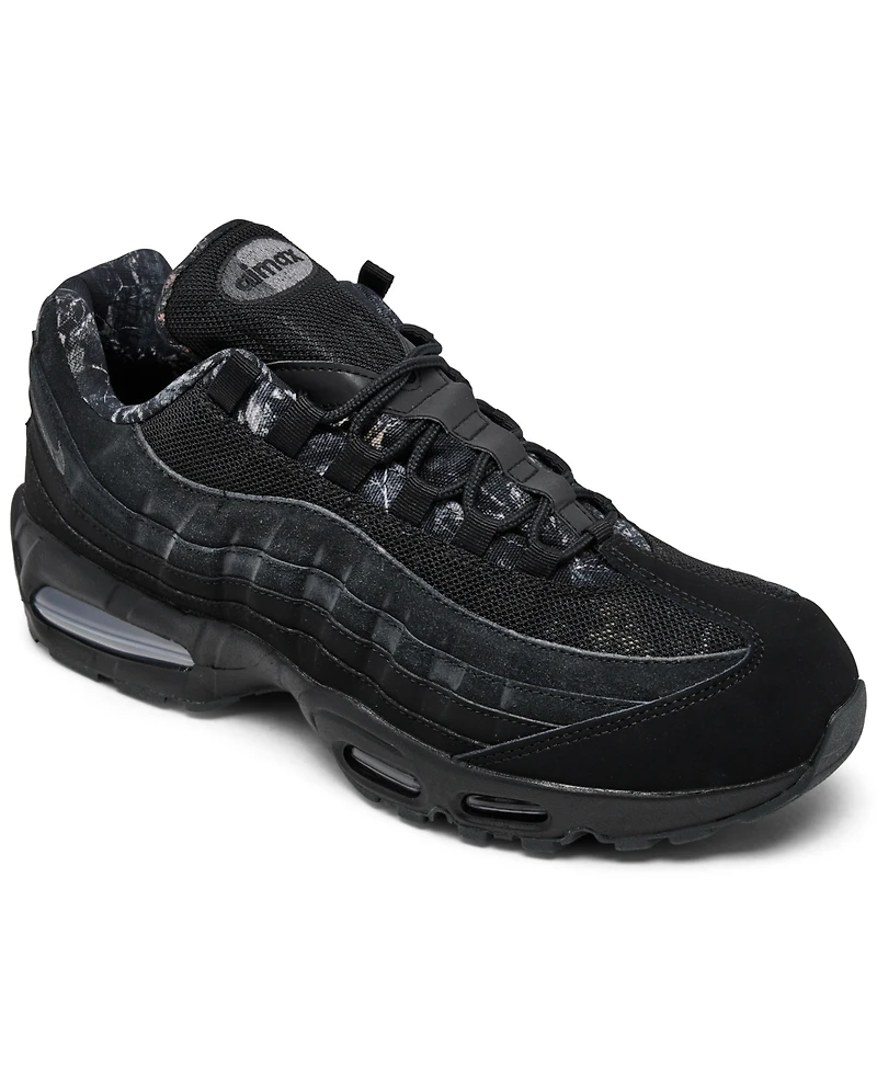 Nike Men's Air Max 95 Big Bubble Realtree Camo Casual Sneakers from Finish Line
