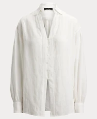 Lauren Ralph Women's Blouson-Sleeve Shirt