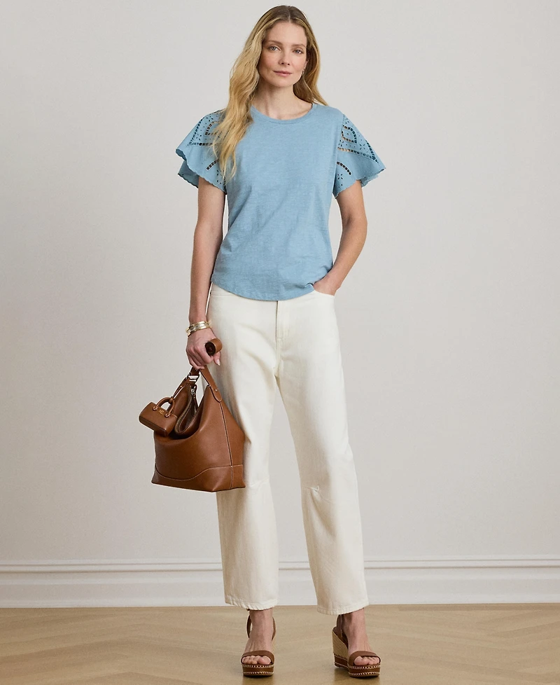 Lauren Ralph Women's Crewneck Top