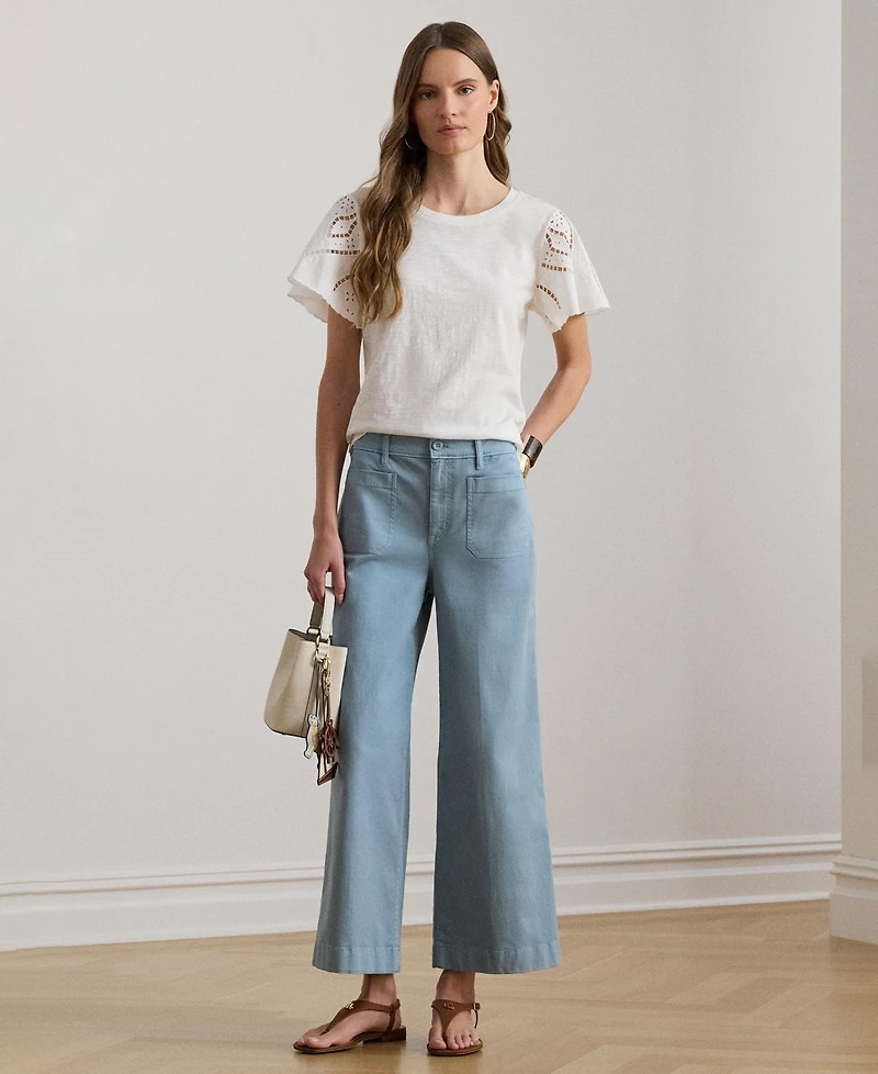 Lauren Ralph Women's Crewneck Top