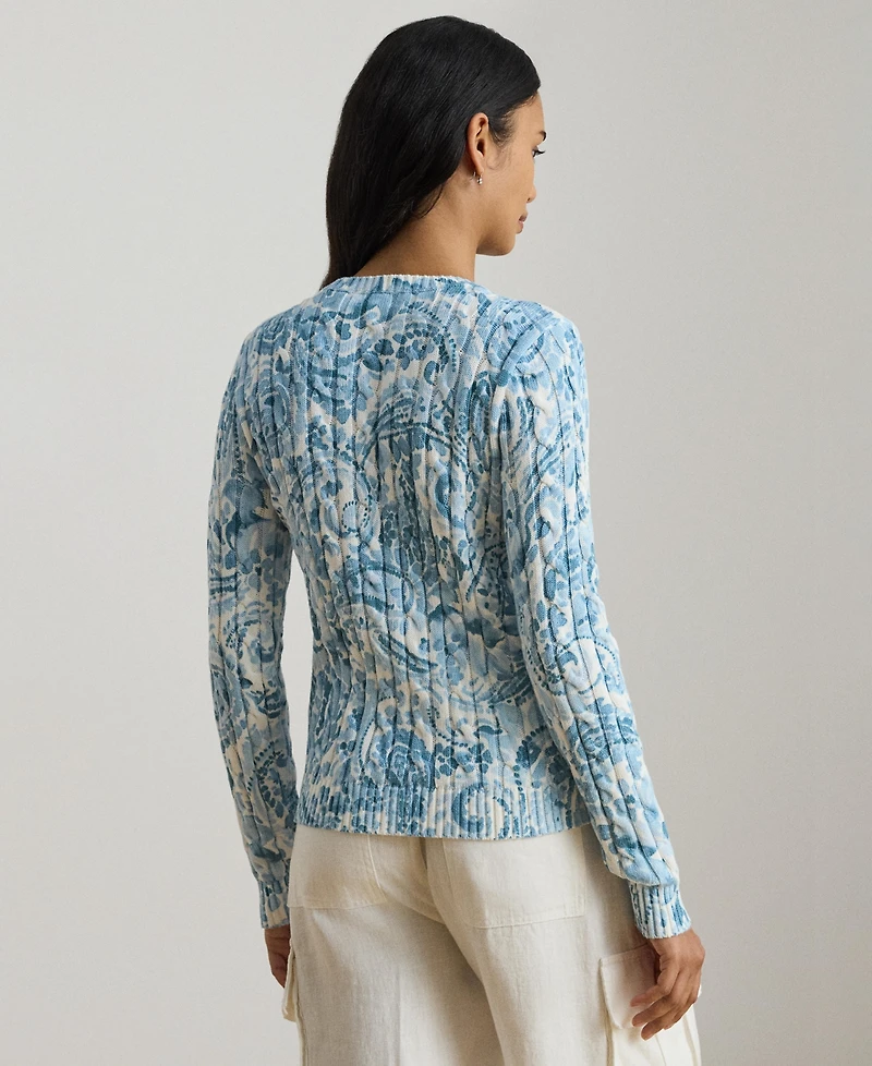 Lauren Ralph Women's Long-Sleeve Crew Neck Sweater