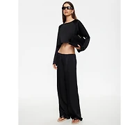 Lioness Women's Straight-Leg Pull-On Pants