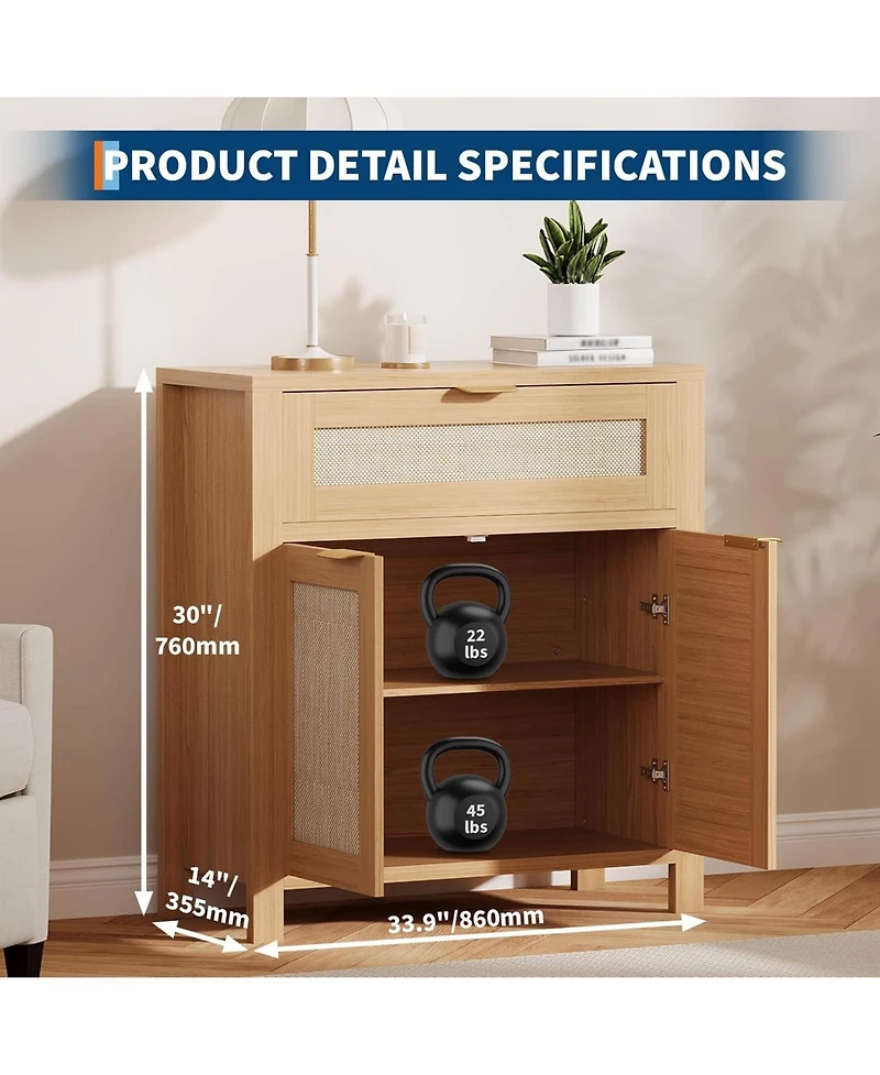 gaomon Sideboard Buffet Cabinet with Storage